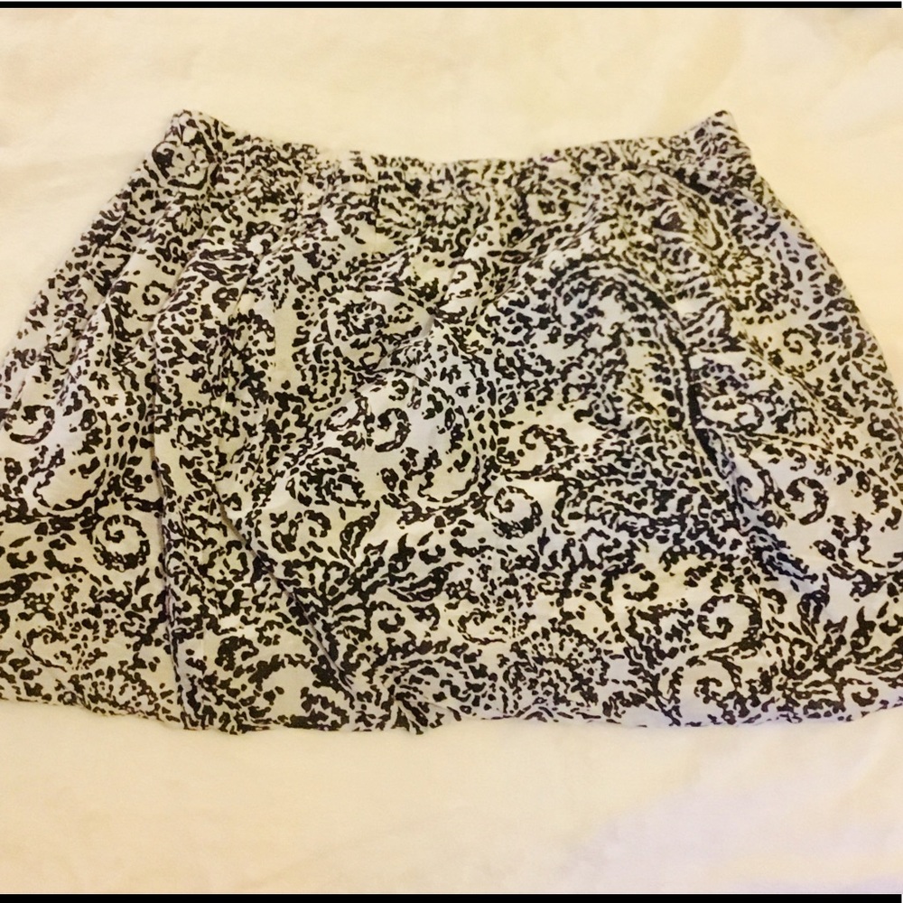 J. Crew Printed Mini Skirt